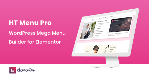 HT Menu is an Elementor page builder addon to create the menu and mega menu for WordPress websites. It allows adding Elementor templates to build columns and use Elementor widgets to create a mega menu. It has the option to add individual menu width and sub-menu position.