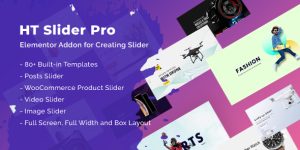 Unlock premium slider features with HT Slider Pro for Elementor. Access it and more free WordPress plugins  themes by subscribing to Bevaultx.