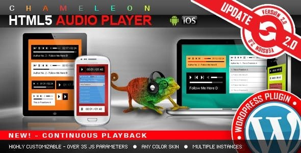 Elevate your website's audio experience with the HTML Audio Player WordPress Plugin! Enjoy customizable color schemes