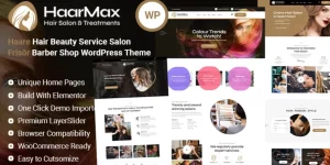 Discover Haarmax – the ultimate WordPress theme for hair salons