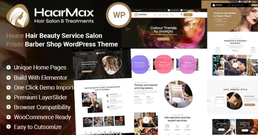 Discover Haarmax – the ultimate WordPress theme for hair salons