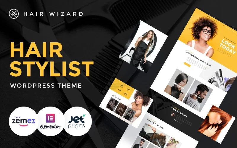 Interested in becoming a stylist? In a need to set up a great website to promote your services online? We have a solution for you! With our state-of-the-art-template