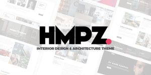 Elevate your design website with the Hampoz Responsive Interior Design Theme. Fully customizable