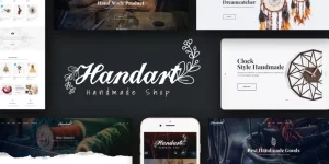 Handart theme is responsive and retina ready