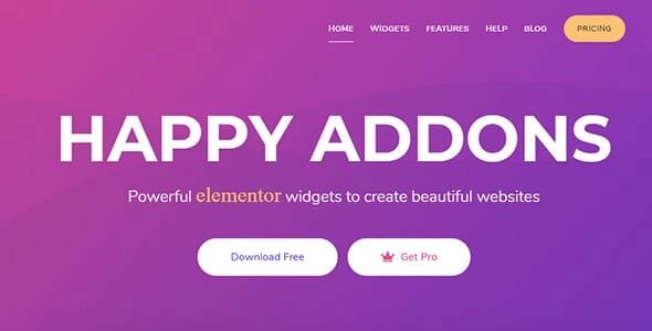 HappyAddons is a collection of slick