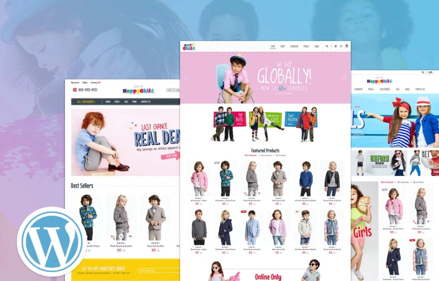 HappyChild is a Multi Store Responsive WordPress Theme suitable for every type of store. HappyChild is a WordPress Theme which is supported by SEO standard of electronics major. Moreover