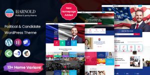 Harnold – Political Campaign WordPress Theme is best suitable for politician