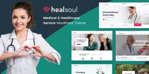 This exclusive WordPress theme is built for websites of health organizations