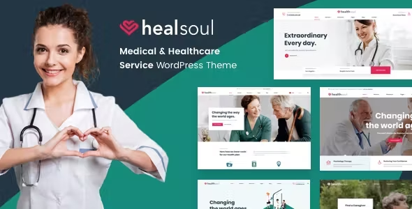 This exclusive WordPress theme is built for websites of health organizations