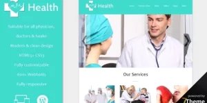 Health is a modern professional responsive and flexible WordPress theme