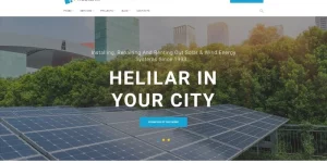 Looking for a template that would fit for an impeccable presentation of your renewable energy business? Have a closer look at Solar Energy WP Theme