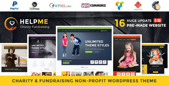 Build impactful websites with the HelpMe Nonprofit Charity WordPress Theme. Stunning design