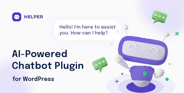 Boost user engagement on your WordPress site with Helper OpenAI Chatbot. AI-powered