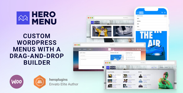 Create your custom WordPress menu in a few easy steps. HeroMenu allows you to easily and intuitively create a slick and professional WordPress menu. From the most complex “Mega Menu”