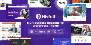 Hisfull is a powerful Multipurpose WordPress Theme. The theme has 8+ amazing demo. Every demo has 80+ inner page. We used the world best page builder ELEMENTOR of our theme and many kinds of functionality. The theme is 100% responsive for all media device. It offers many various possibilities and…