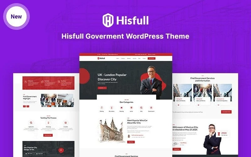 Hisfull Government is a Municipal and Government WordPress Theme. The theme made by the latest technology. there are lagers funcanality avaabile in our theme. we use Elementor page builder in our theme. so