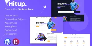 Hitup ­ A Fitness  Gym Theme on WordPress. It is prepared on well proper and advance technology for professional works and activities like Stretches