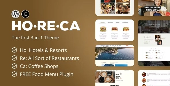 “HoReCa” is a dynamic and visually engaging WordPress theme designed specifically for businesses in the hospitality and catering industry. Our theme offers a range of customizable features