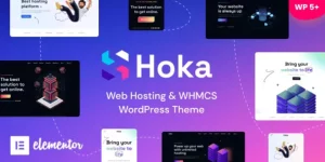 Hoka Web Hosting Theme is a modern and creative WordPress theme exclusively designed for hosting provider