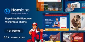 Homlane is the new outstanding extremely modern WordPress Theme