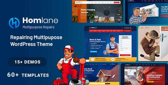 Homlane is the new outstanding extremely modern WordPress Theme