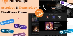 Horoscope - Astrology and Numerology WordPress Theme