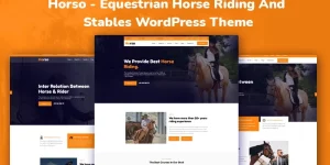 Horso - Equestrian Horse Riding And Stables WordPress Theme