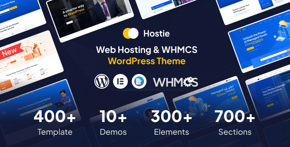 Hey WordPress enthusiasts! Let's dive into an exciting theme that's perfect for web hosting businesses: the Hostie - Web Hosting WHMCS WordPress Theme. If you're in the web hosting industry or planning to start your own hosting service