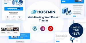 Consider Hostmin to create a minimal and versatile WordPress website for hosting and domain-related services. Hostmin theme loads faster as it has clean and well-structured code. The theme comes with an attractive home page layout that just needs to change the content. Also