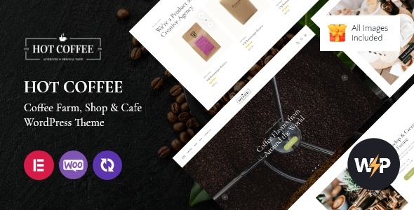 Create a stunning online presence with the Hot Coffee WordPress theme. Easy customization