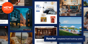 Hoteller - Hotel Booking WordPress Theme: Boost Your Hotel's Online Presence Meet Hoteller - Hotel Booking WordPress Theme