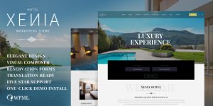 Discover Hotel Xenia - a stunning WordPress theme with seamless design