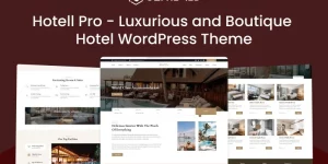 Hotell Pro - Luxurious and Boutique Hotel WordPress Theme