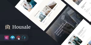 Discover Housale – a sleek WordPress theme designed for real estate