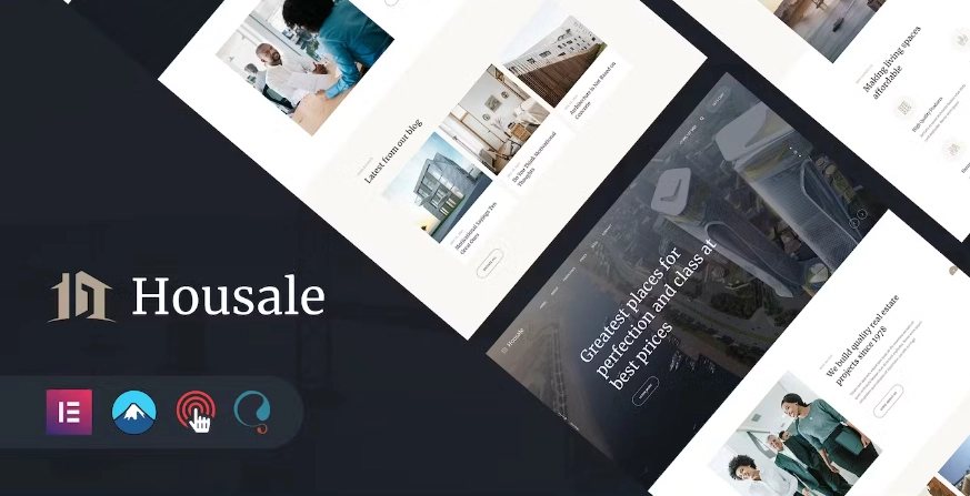 Discover Housale – a sleek WordPress theme designed for real estate