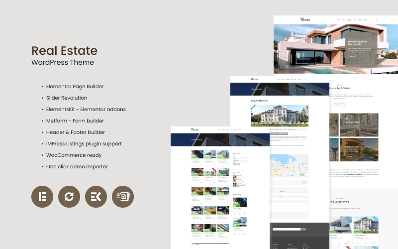 Now we present a special theme for property agents. With this theme you can easily manage the property listings you want. Property listings can be easily managed individually and you only need to input as many property lists as you want to advertise on your website. Supported by a modern…