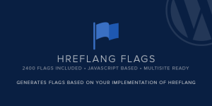 The Hreflang Flags plugin automatically detects your implementation of hreflang and generates the appropriate flags linked to the alternative versions of your pages. It’s important to note that the generated flags can be placed in a fixed position (top