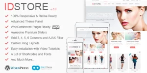 IDStore Responsive Multi-Purpose Ecommerce Theme  - is a professionally developed