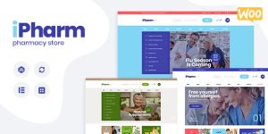 Discover the iPharm theme - perfect for online pharmacies