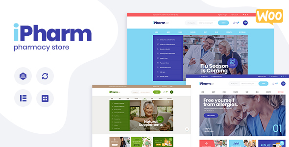 Discover the iPharm theme - perfect for online pharmacies