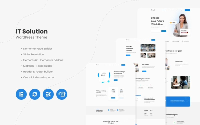 IT-tech - IT Solution WordPress Theme