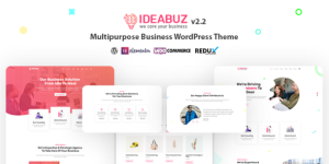 Create a stunning website with the IdeaBuz Multipurpose Business WordPress Theme! Responsive design