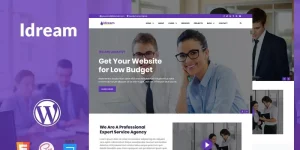 Idream is the beautiful WordPress Theme. If you want to create a beautiful website for your business or any other purpose