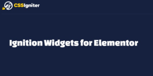 Ignition Widgets for Elementor elevate your website design with stunning