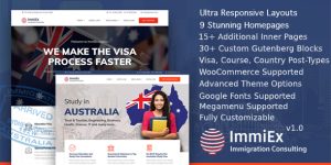 ImmiEx is a specialized design for Visa consulting