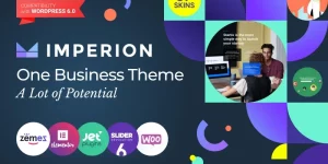 Neat and stylish Imperion multipurpose business WordPress theme is a great choice for varied companies or diverse enterprises. This theme is right for providing all sorts of business services. The Imperion WordPress theme comes with access to creative templates with the basic pages including all essential sections and widgets.