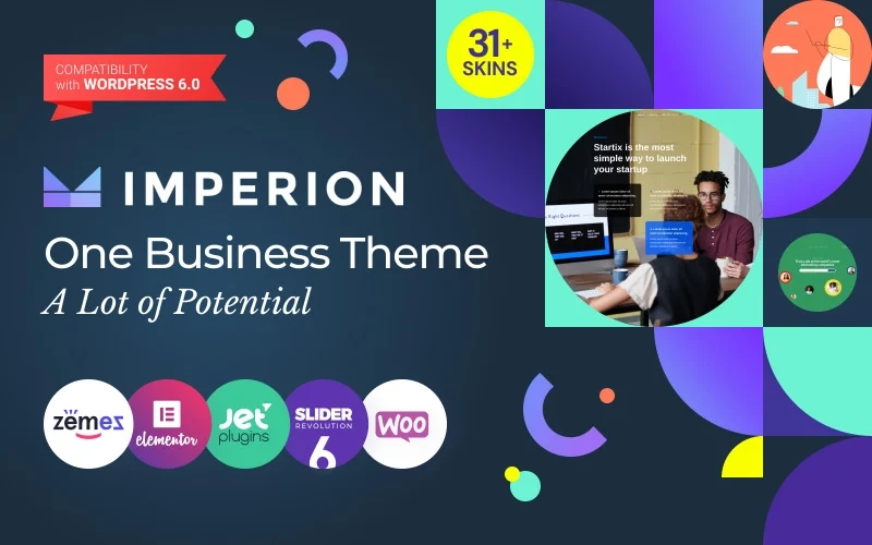 Neat and stylish Imperion multipurpose business WordPress theme is a great choice for varied companies or diverse enterprises. This theme is right for providing all sorts of business services. The Imperion WordPress theme comes with access to creative templates with the basic pages including all essential sections and widgets.