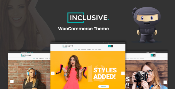 Introducing Inclusive — Multipurpose WooCommerce WordPress Theme The Inclusive — Multipurpose WooCommerce WordPress Theme is a versatile and powerful theme designed to cater to a wide array of eCommerce needs. Built with WooCommerce in mind