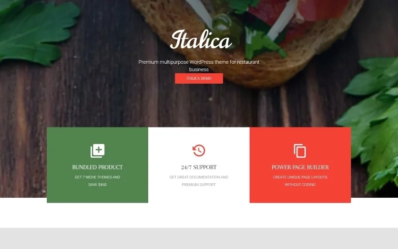 Whether you're looking for a collection of WordPress restaurant themes