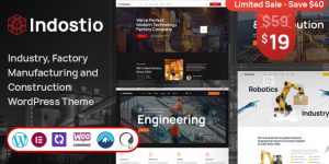 Indostio – Factory and Manufacturing WordPress Theme Welcome to the world of Indostio – Factory and Manufacturing WordPress Theme